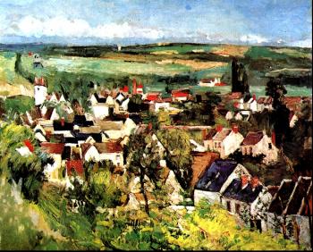 Paul Cezanne : View of Auvers